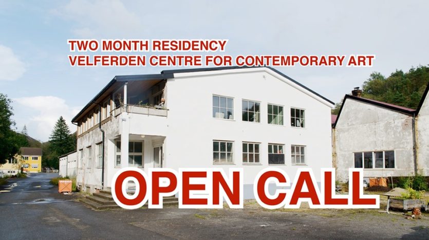 Open Call Velferden Centre for Contemporary Art